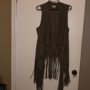 Fringed vest